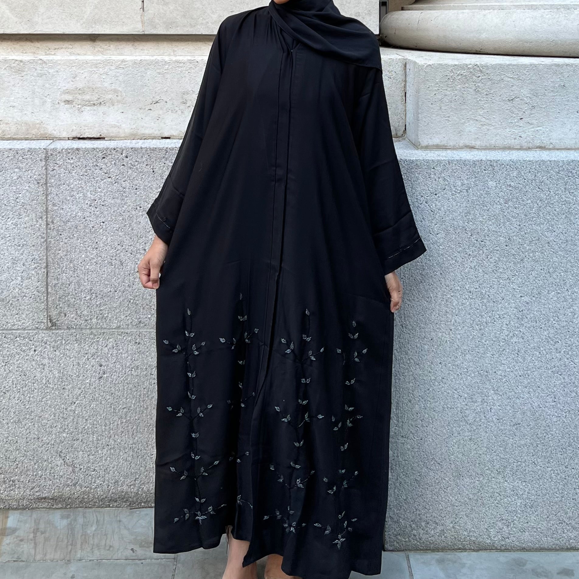 Simple abaya clearance design 2019