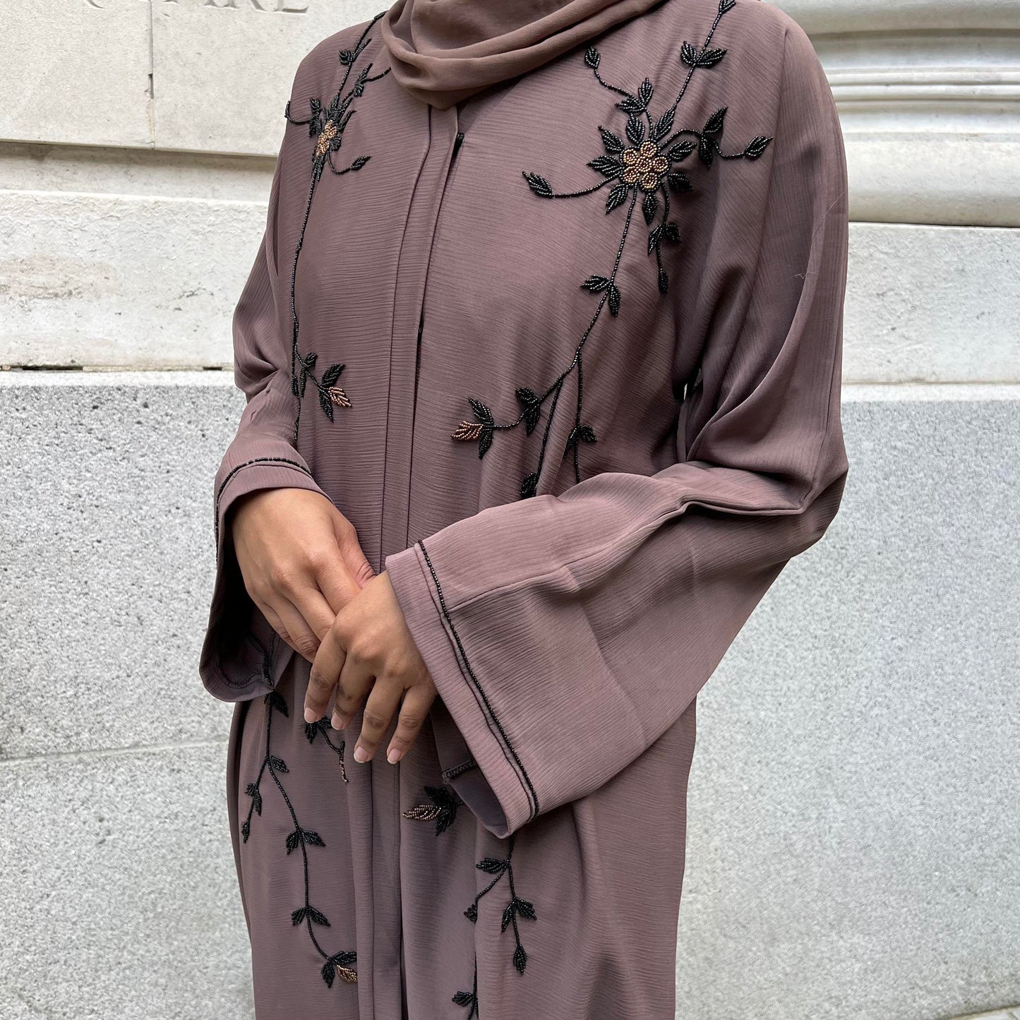 Orchid Abaya Mauve