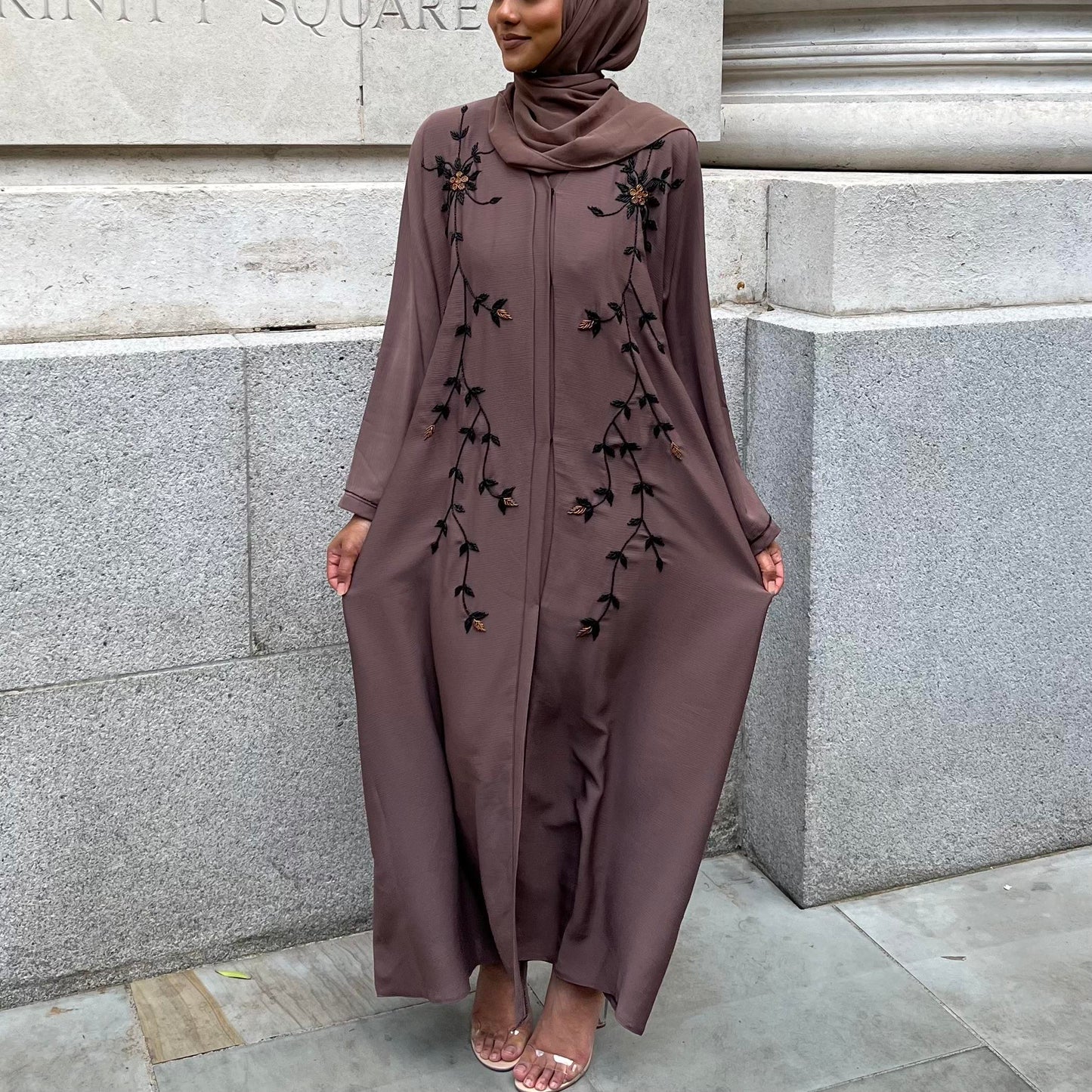 Orchid Abaya Mauve