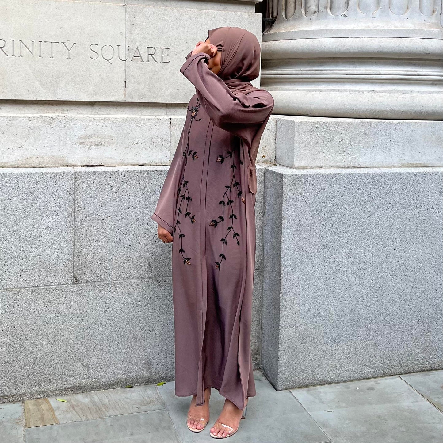 Orchid Abaya Mauve